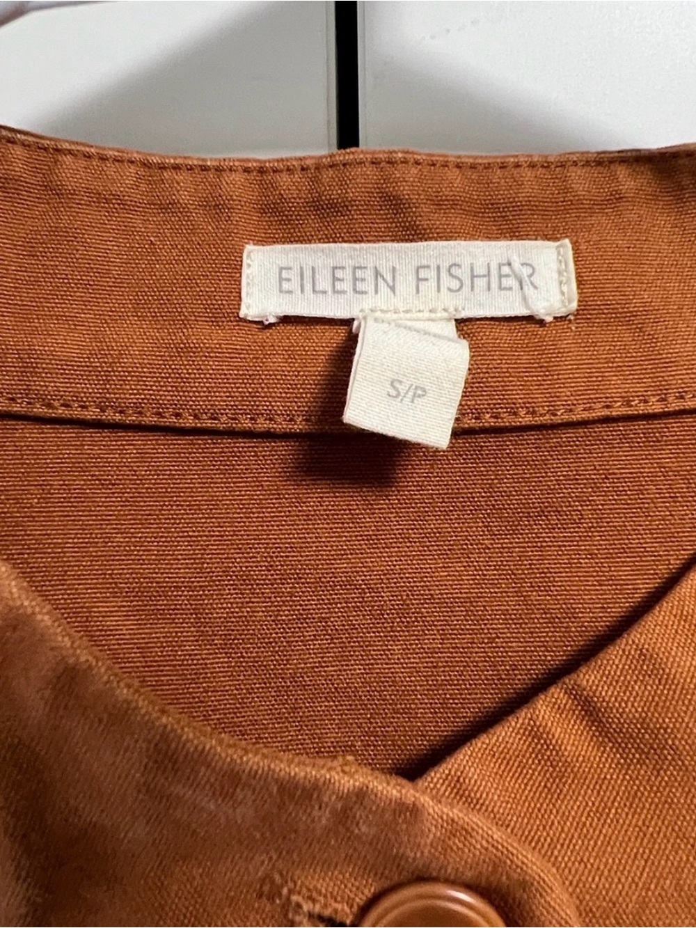 Eileen Fisher Canvas Cotton Jacket - Picture 4 of 6